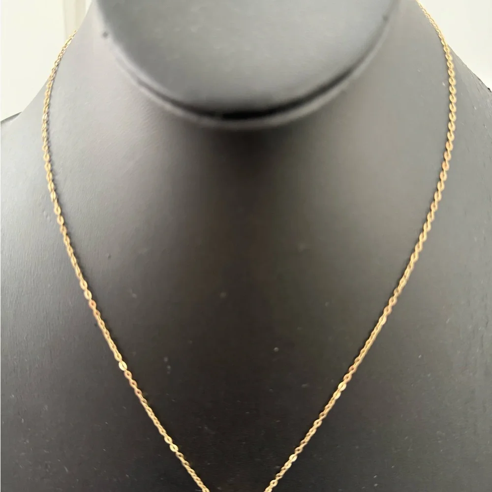 (27)NADRI CZ Heart Necklace